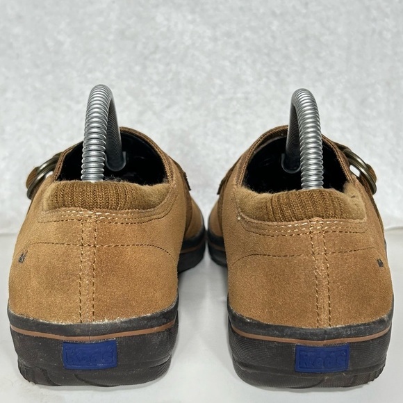Keds Womens Brown Spring Step Leather w/Buckle Accent SlipOn Casual Shoes SZ 9.5 - Picture 4 of 12